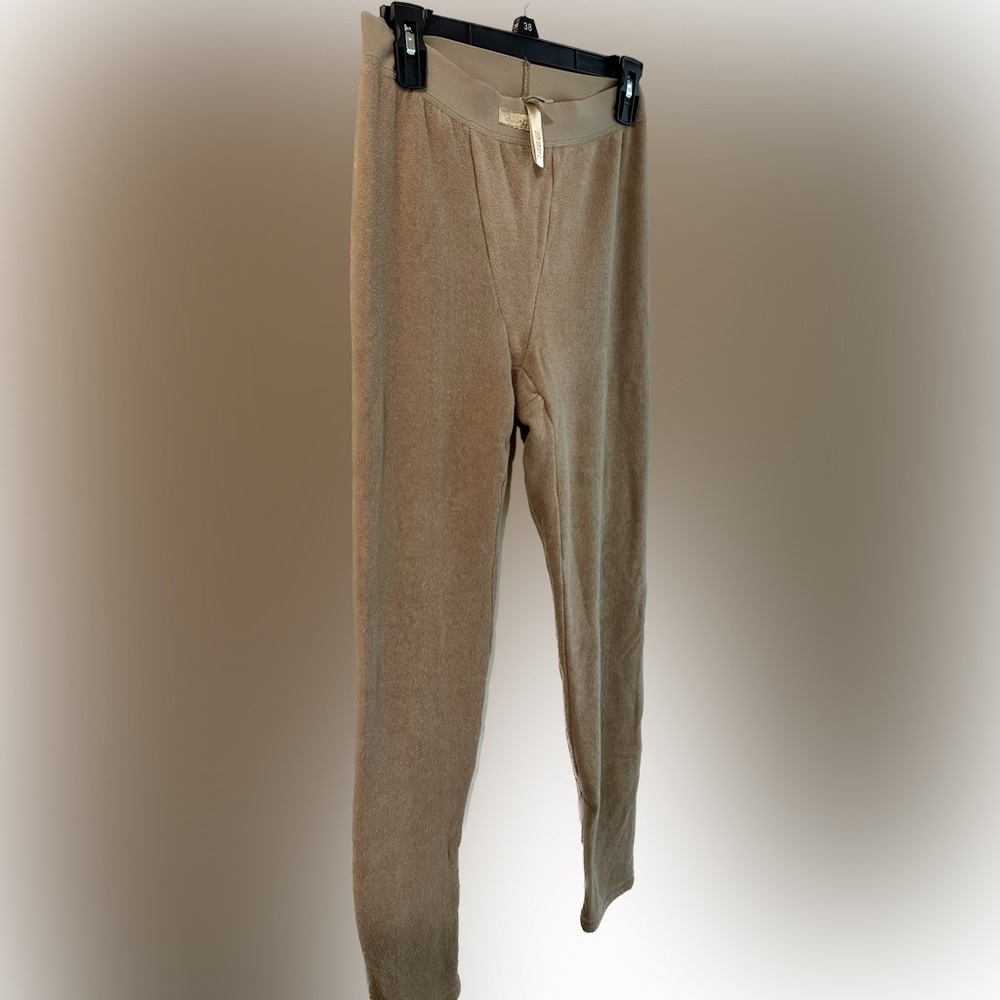 Skims Brown Terry Leggings